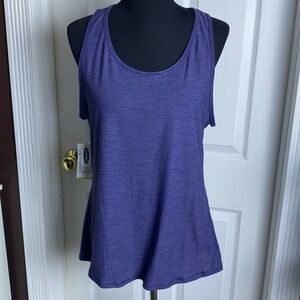 Old Navy Active Women’s Tank Top Purple Heather Breathable Fabric sz XL NWT